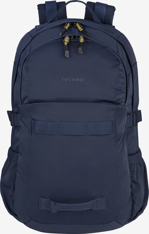 Zaino di TUCANO in blu: frontale