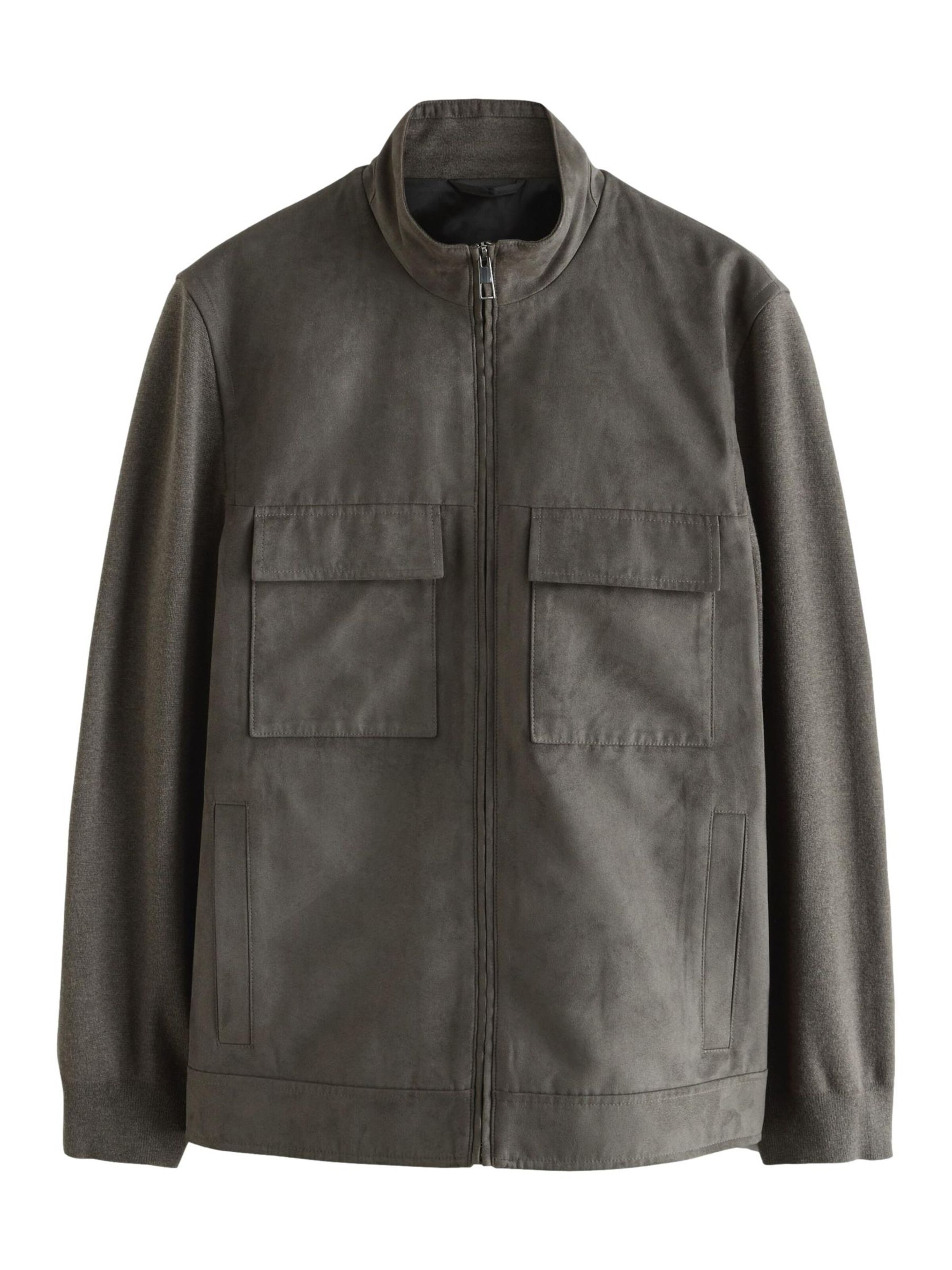 Next Jacke in Braun: Vorderseite