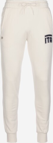 PUMA Regular Workout Pants in Beige: front