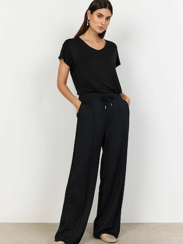 Soyaconcept Regular Broek 'BANU 265' in Zwart