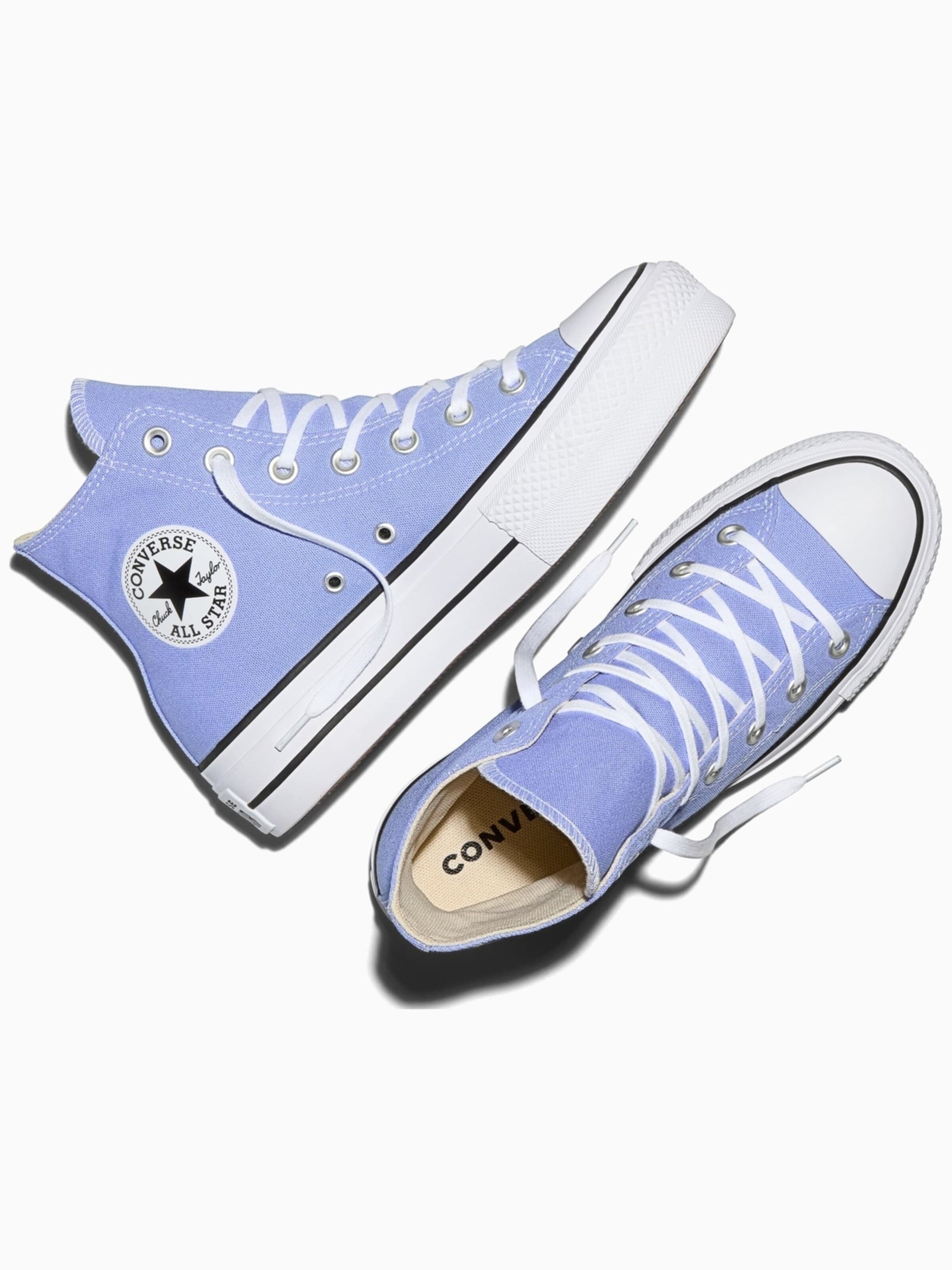 CONVERSE Sneakers hoog 'Chuck Taylor All Star Lift' in Blauw
