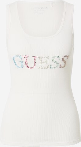 GUESS Топ в Белый: спереди