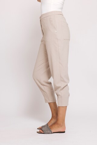 Zhrill Loose fit Pants in Beige