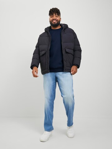 Jack & Jones Plus Μπλούζα φούτερ 'Bradley' σε μπλε