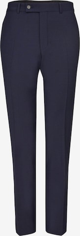 HECHTER PARIS Regular Pleated Pants in Blue: front