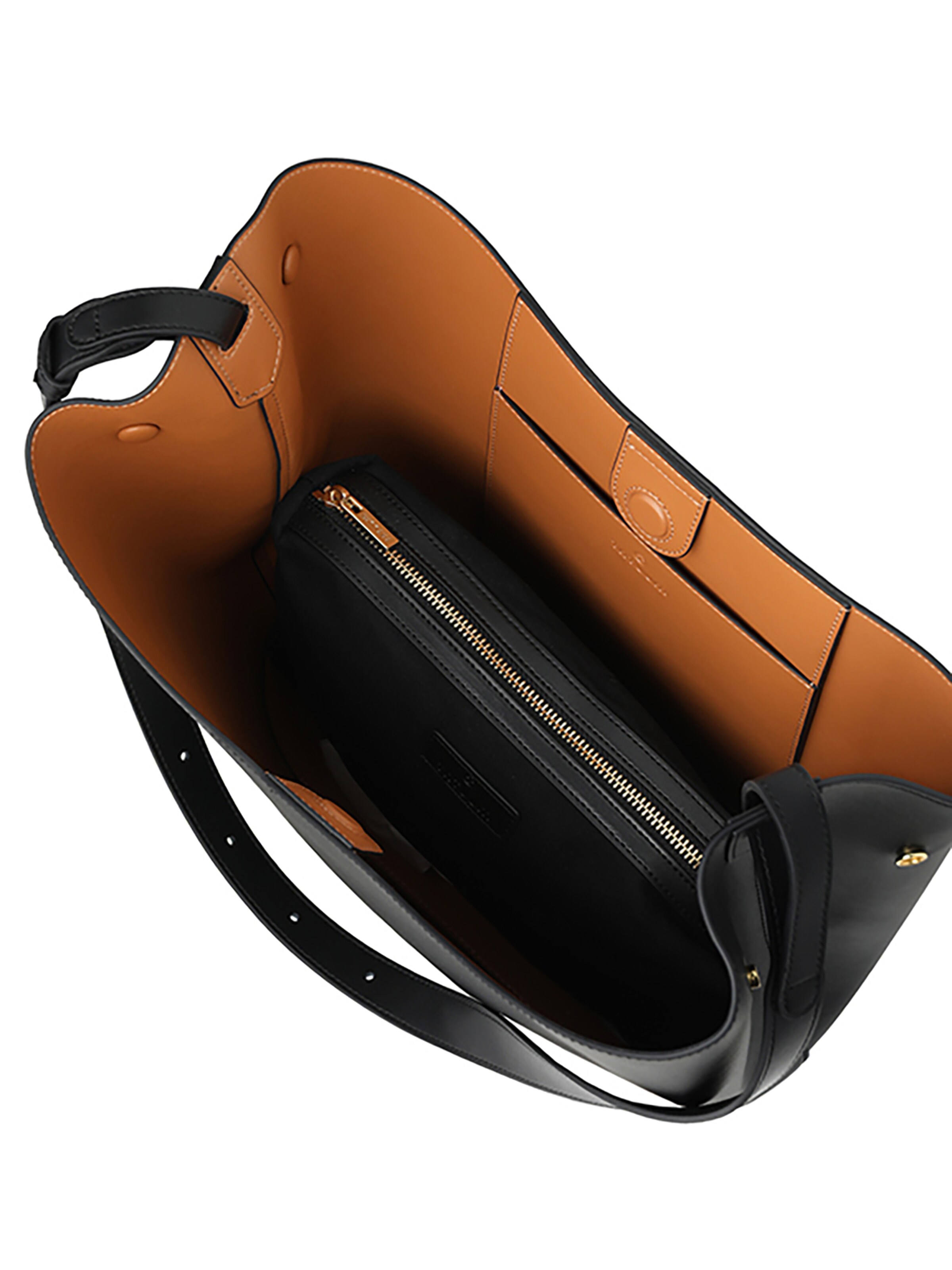 TATUUM - Mala de ombro 'Eron' em preto