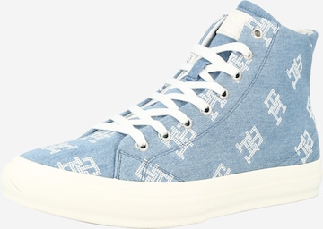 Baskets hautes TOMMY HILFIGER en bleu : devant