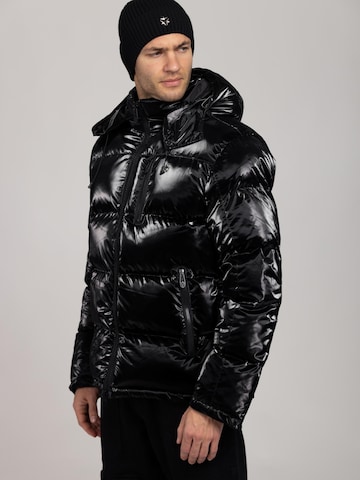 YVZ Denim Winter jacket 'Nebula' in Black