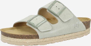 Mule 'Ami' espadrij l´originale en vert : devant