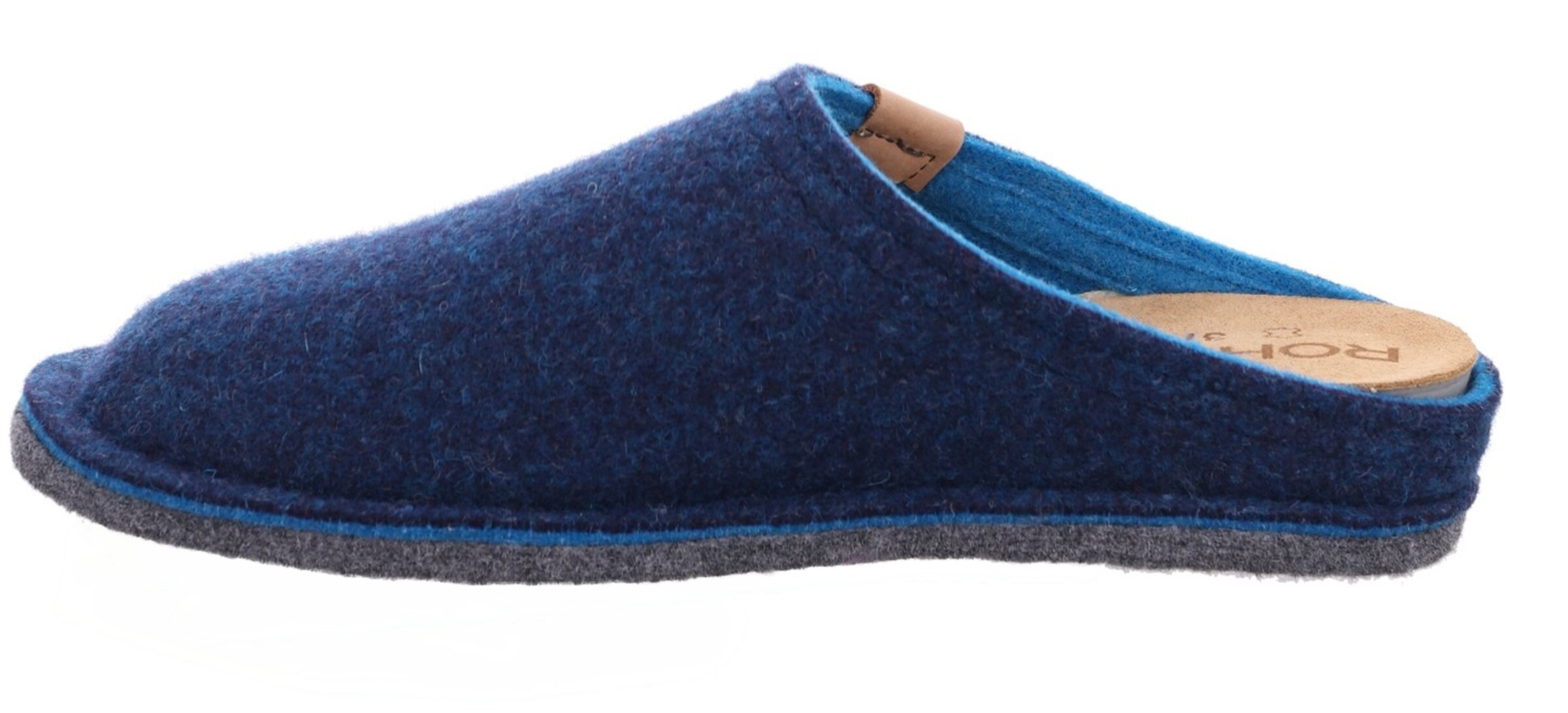 ROHDE Slippers in Blue: front