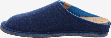 ROHDE Hausschuh in Blau: Vorderseite