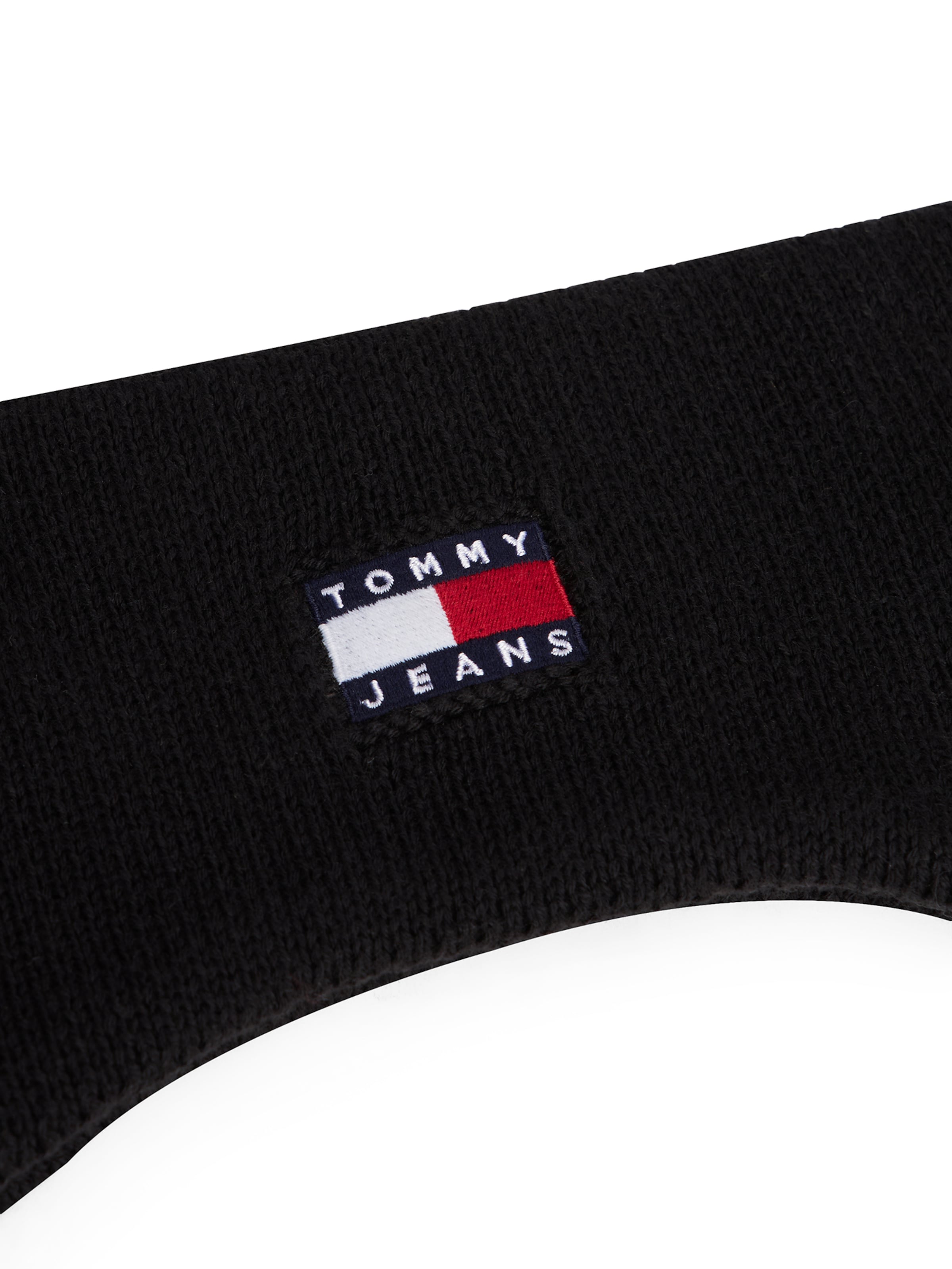 Tommy Jeans Stirnband 'HERITAGE' in Schwarz