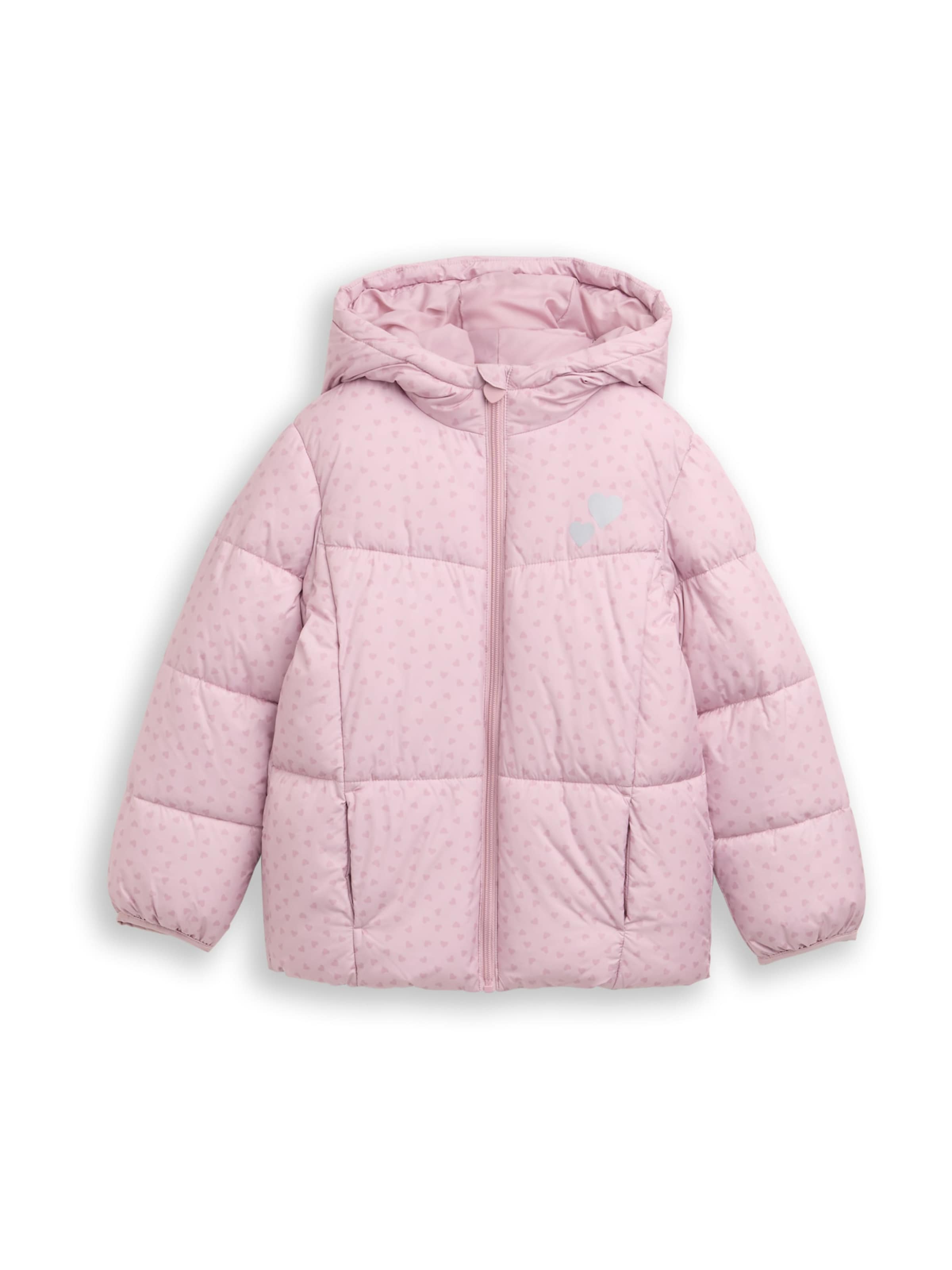 TOM TAILOR Winter Jacket in Pink: front
