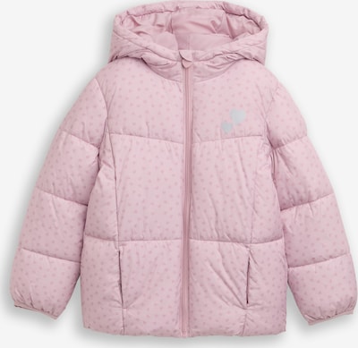 TOM TAILOR Зимняя куртка в Серебристо-серый / Розовый, Обзор товара