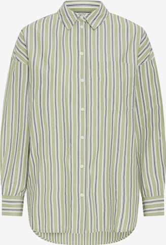 Chemisier 'IHFluca' ICHI en vert : devant