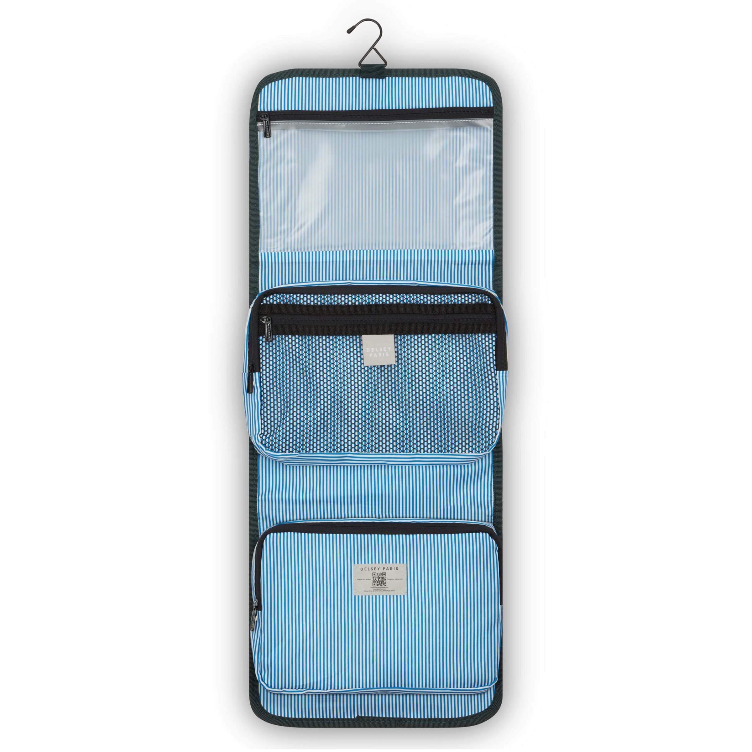 Nécessaire 'Montmartre 3' di Delsey Paris in verde