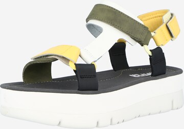 CAMPER Strap Sandals in Mixed colors: front