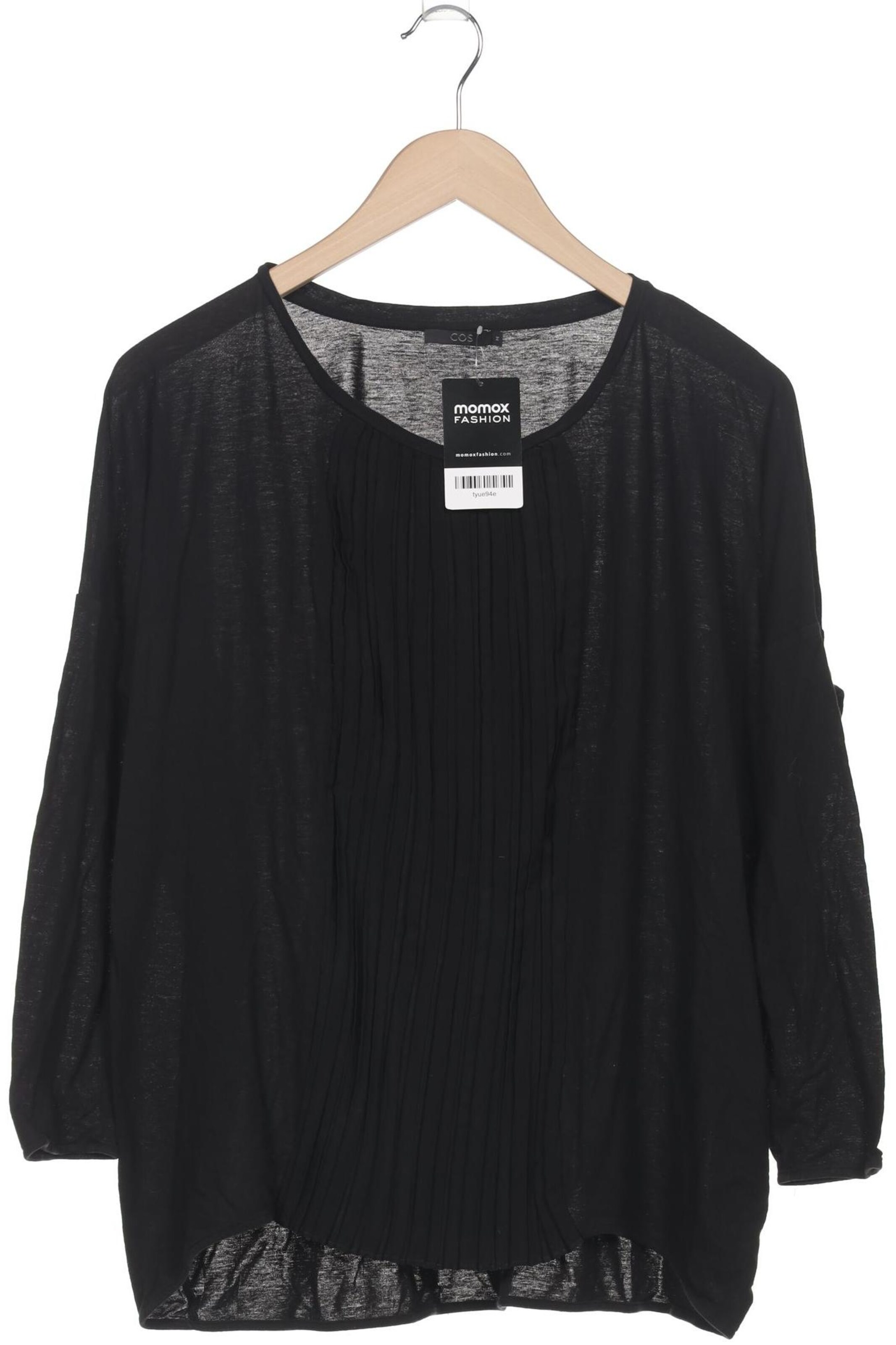COS Top & Shirt in M in Black: front