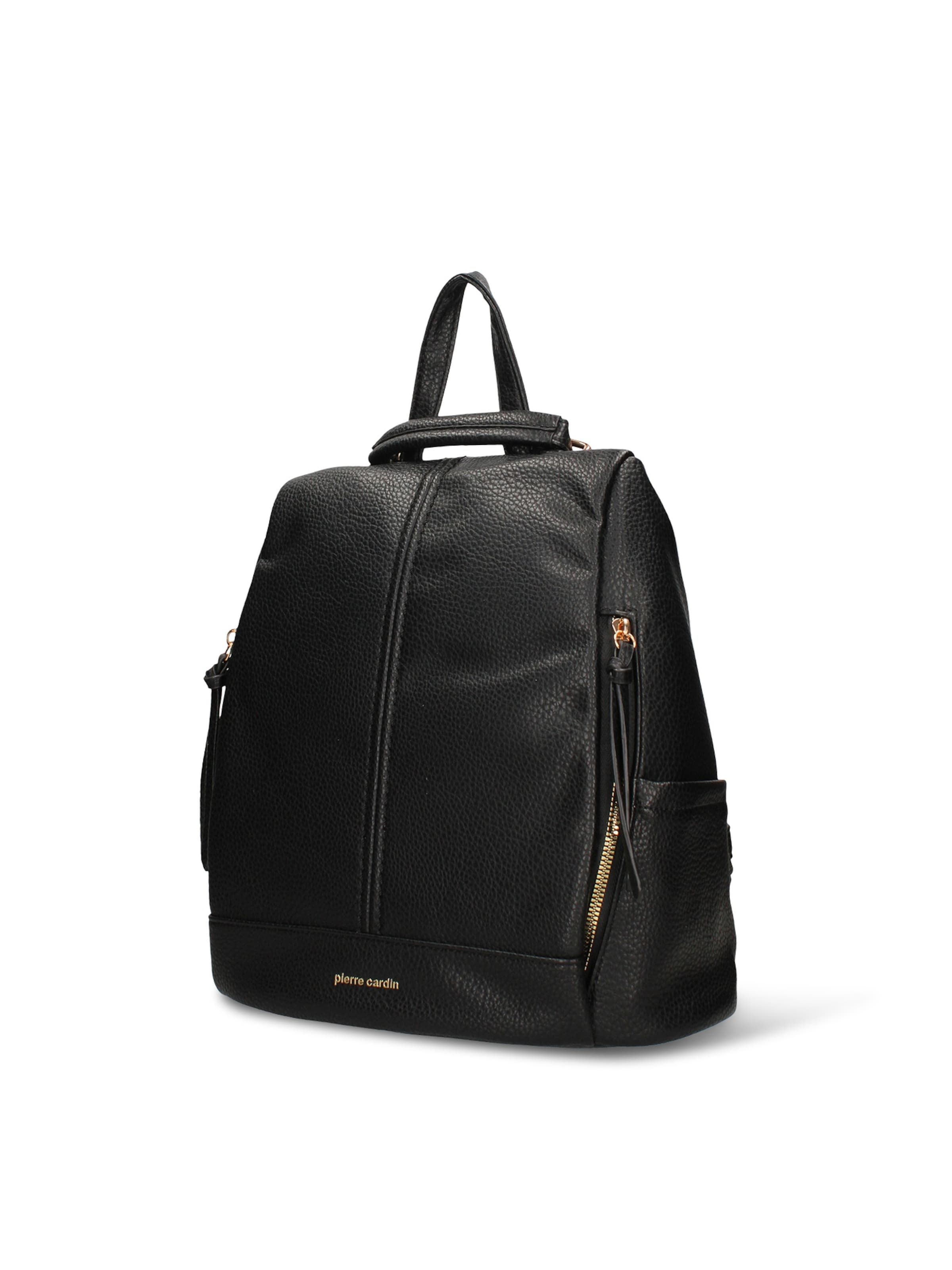 Sac à dos PIERRE CARDIN en noir : devant