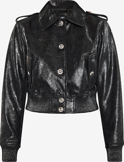 Demisezoninė striukė iš faina, spalva – juoda, Prekių apžvalga