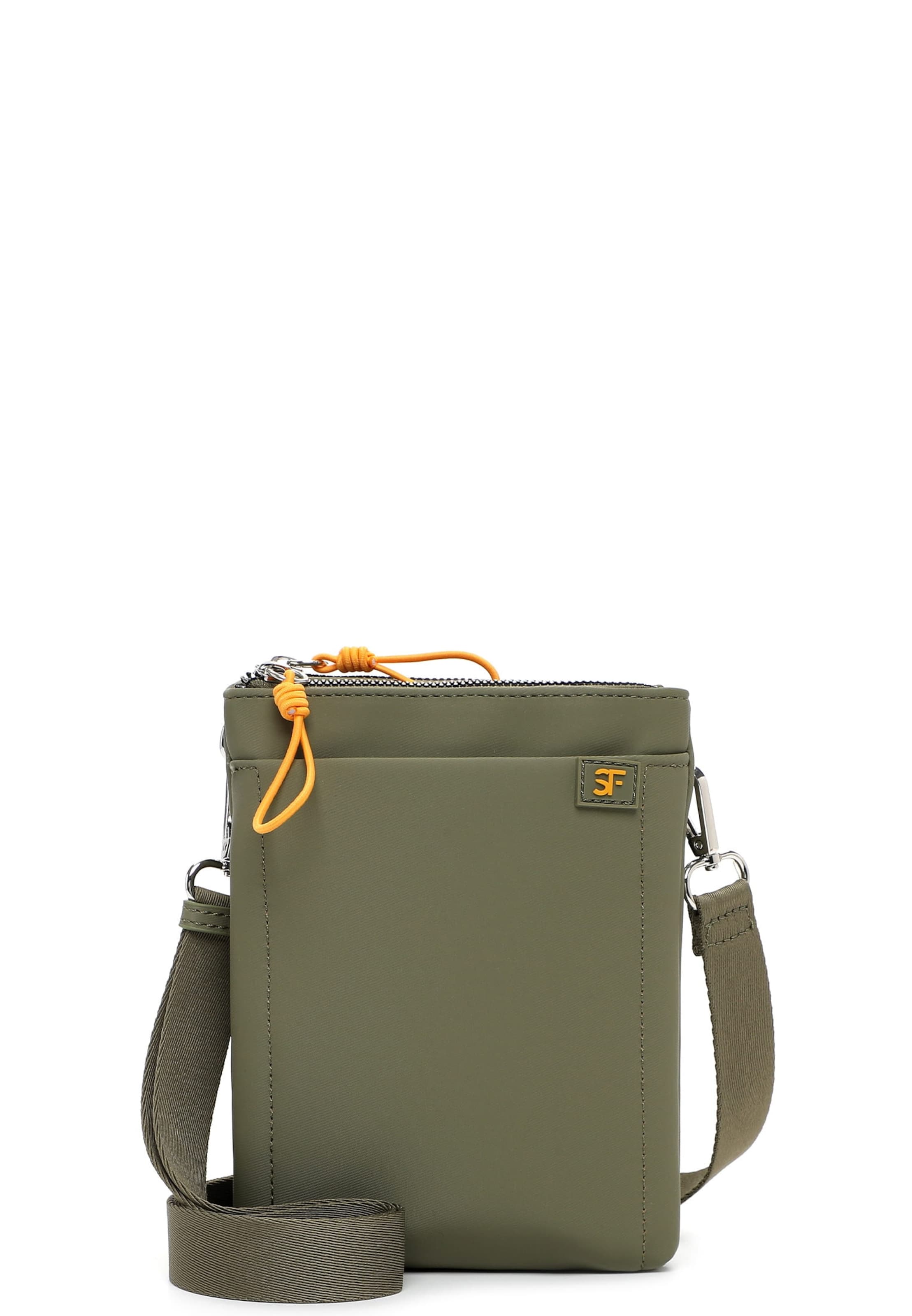 Borsa a spalla ' SFY Alley ' di Suri Frey in verde: frontale