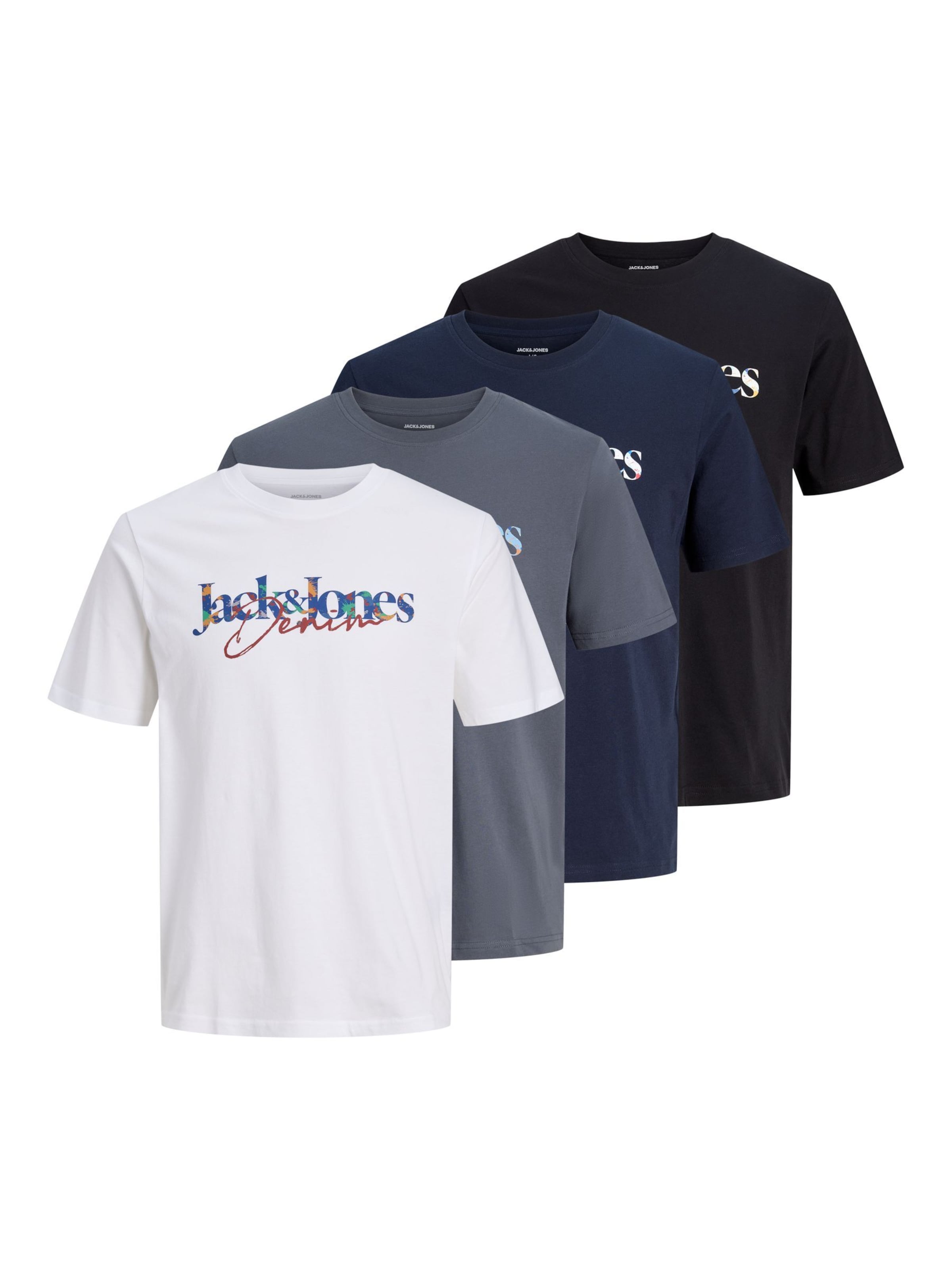 JACK & JONES Shirt in White: front