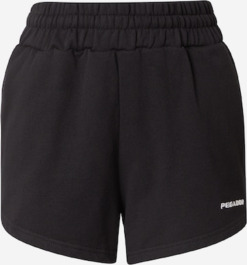 Loosefit Pantalon 'Wiluna' Pegador en noir : devant