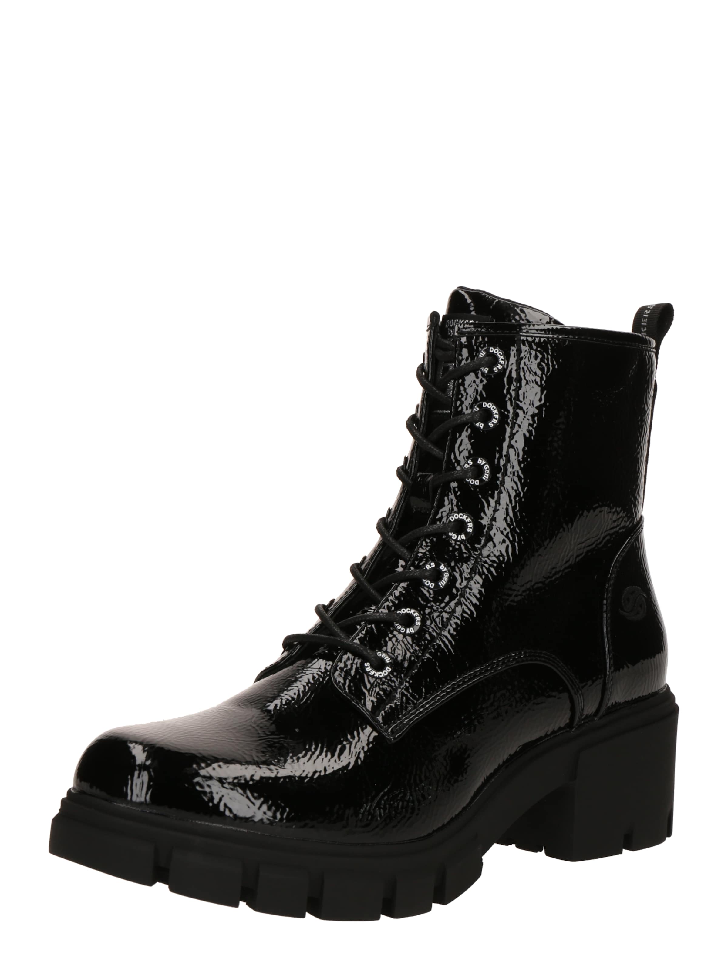 Dockers by Gerli Stiefelette in Schwarz: Vorderseite
