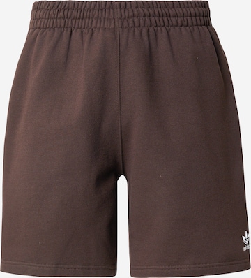 ADIDAS ORIGINALS Regular Housut 'ESS' värissä ruskea: etupuoli