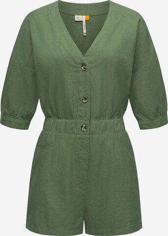 Ragwear Jumpsuit ' Ipsie ' in Green: front