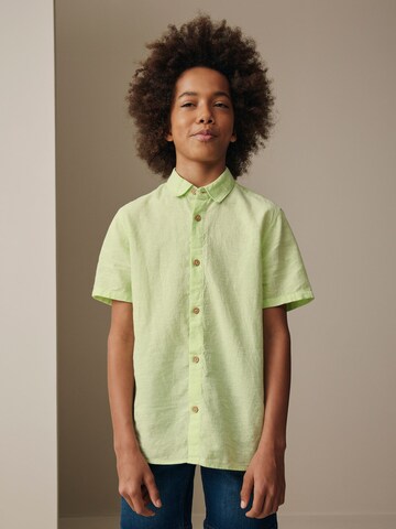 Coupe regular Chemise Next en vert : devant