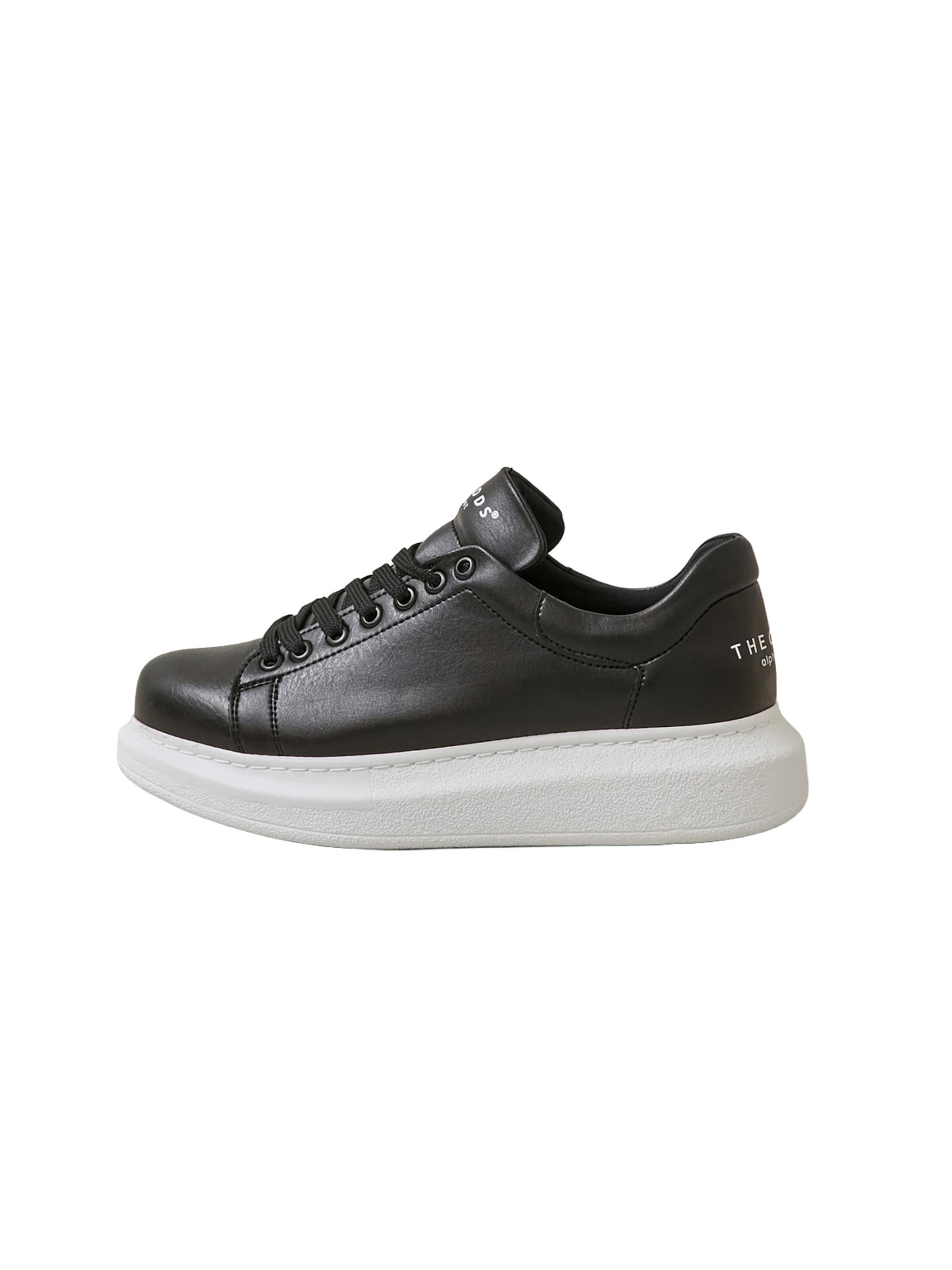 THE ODDS Sneakers 'Carbon black sneakers ' in Black: front
