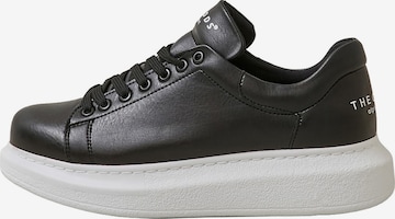 Baskets basses 'Carbon black sneakers ' THE ODDS en noir : devant