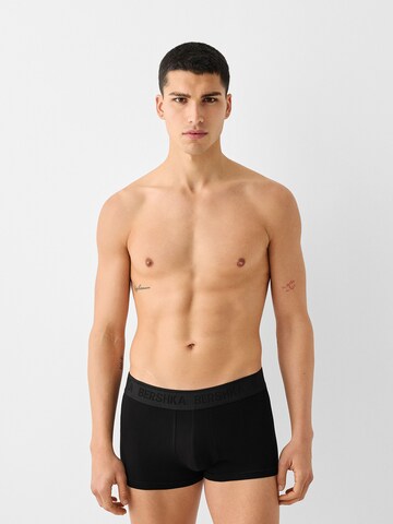 Bershka Boxer shorts in Black: front