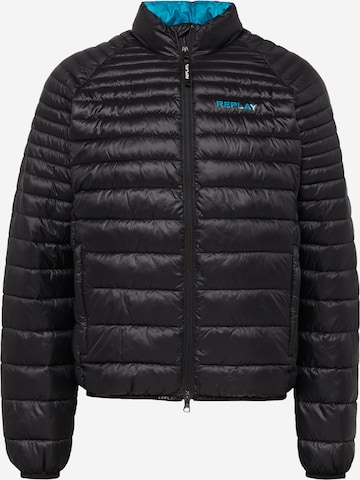 REPLAY Between-season jacket in Black: front