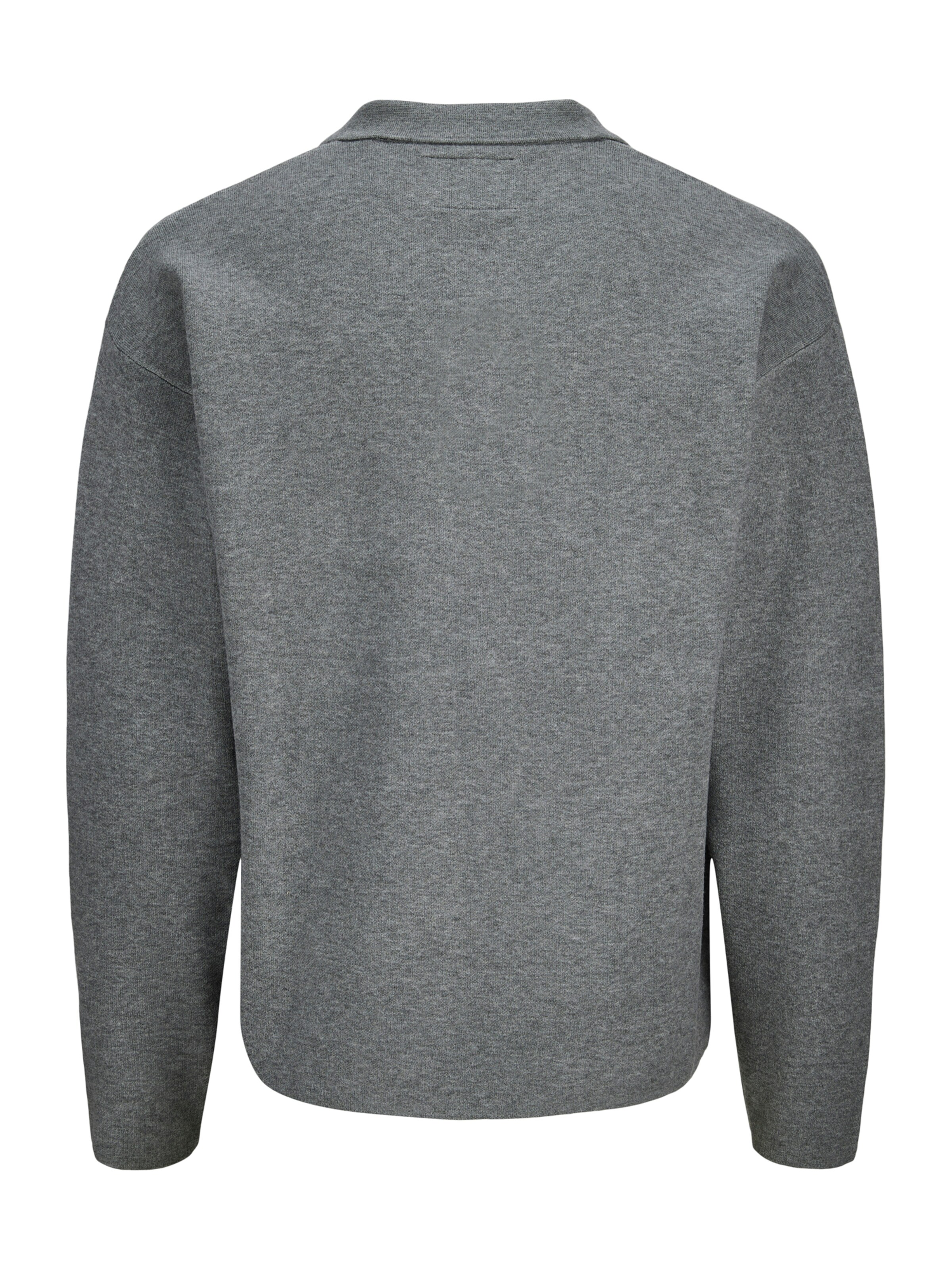 Jack & Jones Premium Sweater 'JPRBlabradfort' in Grey