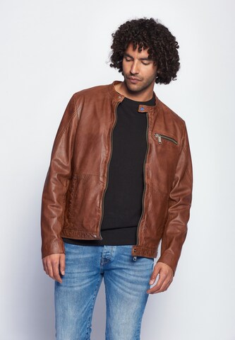 Veste mi-saison 'Berwick' Maze en marron : devant