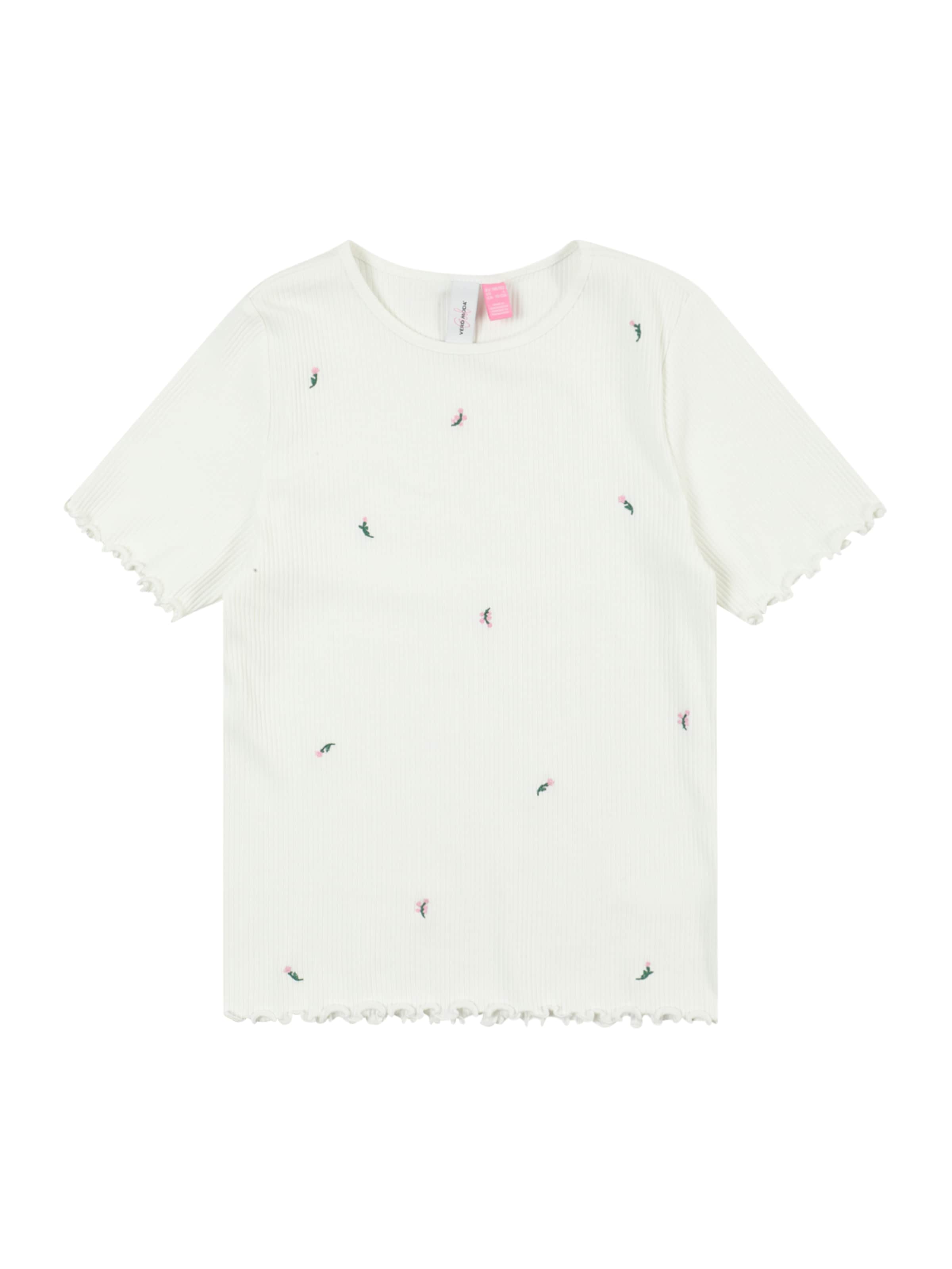 Vero Moda Girl Bluser & t-shirts 'VMHelle' i hvid: forside