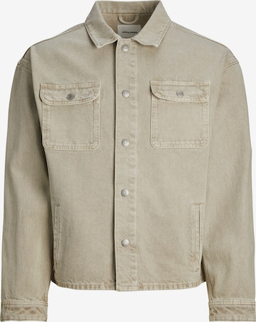 JACK & JONES Comfort fit Button Up Shirt 'Ichase' in Green: front