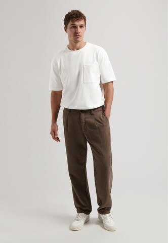 Regular Pantalon à pince 'Henry' Dstrezzed en marron