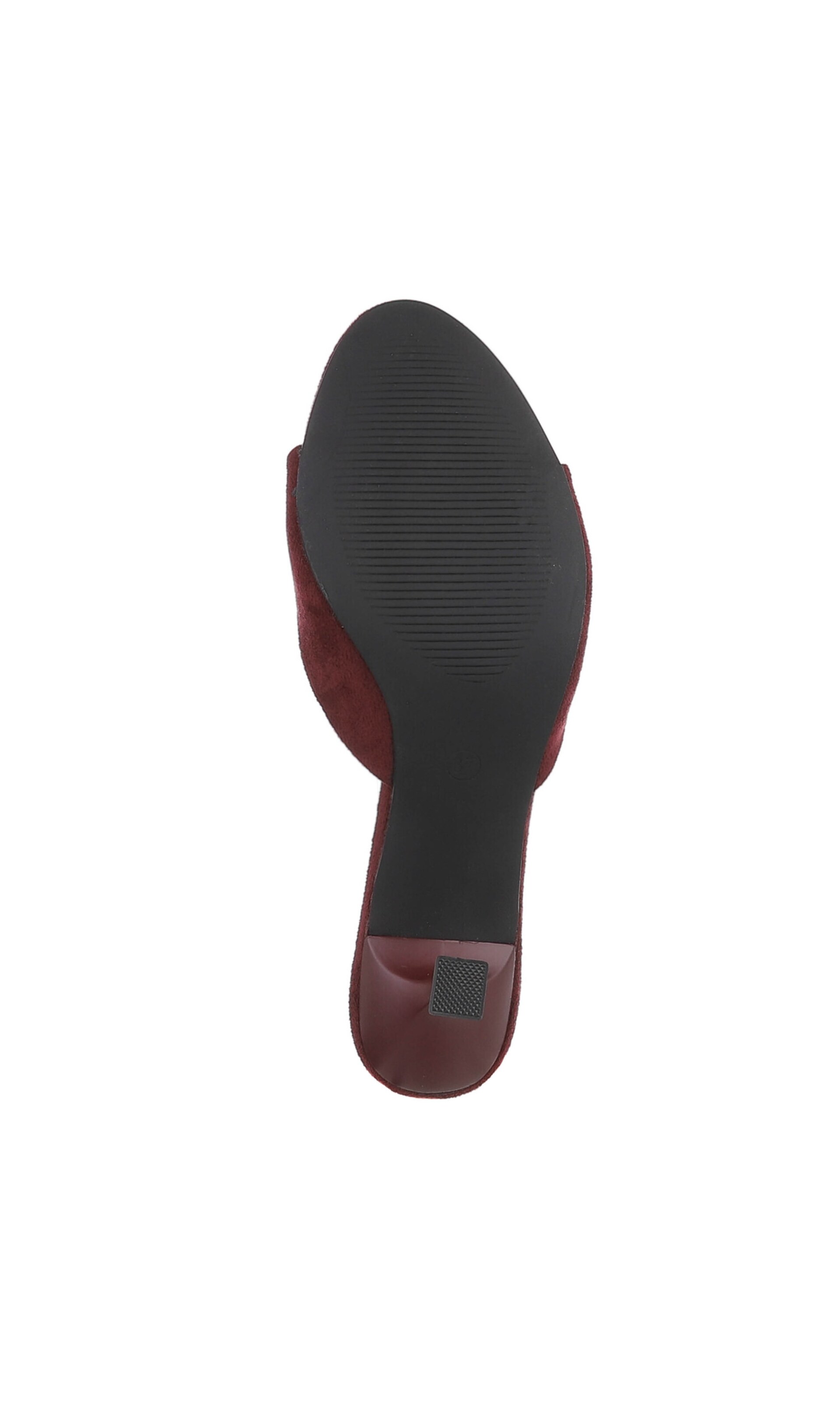 Ital-Design Pantolette in Rot