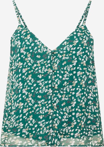 ABOUT YOU Curvy Top 'Asta' in Green: front