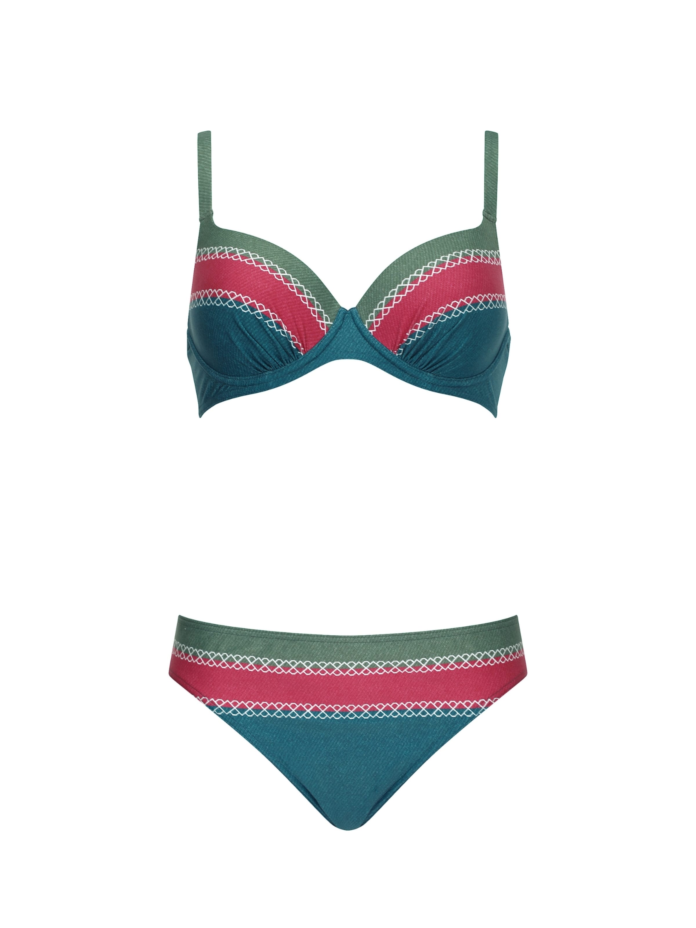 Classique Bikini OLYMPIA en bleu : devant