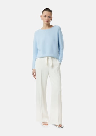 COMMA Wide Leg Hose in Weiß