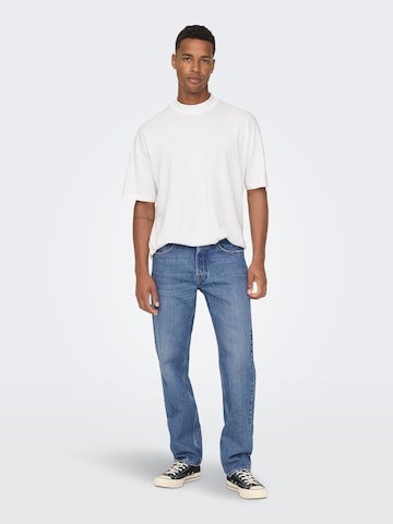 Regular Jean 'Edge' Only & Sons en bleu