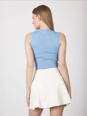 Hiccup Gebreide top in Blauw