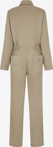 DICKIES Jumpsuit 'Haughton' i beige