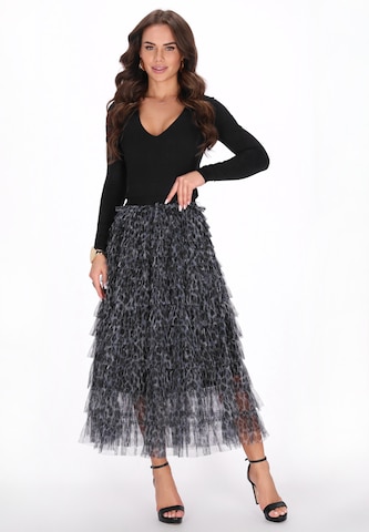 faina - Saia em cinzento