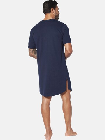 Jan Vanderstorm Pyjama lang 'Oenske' in Blauw