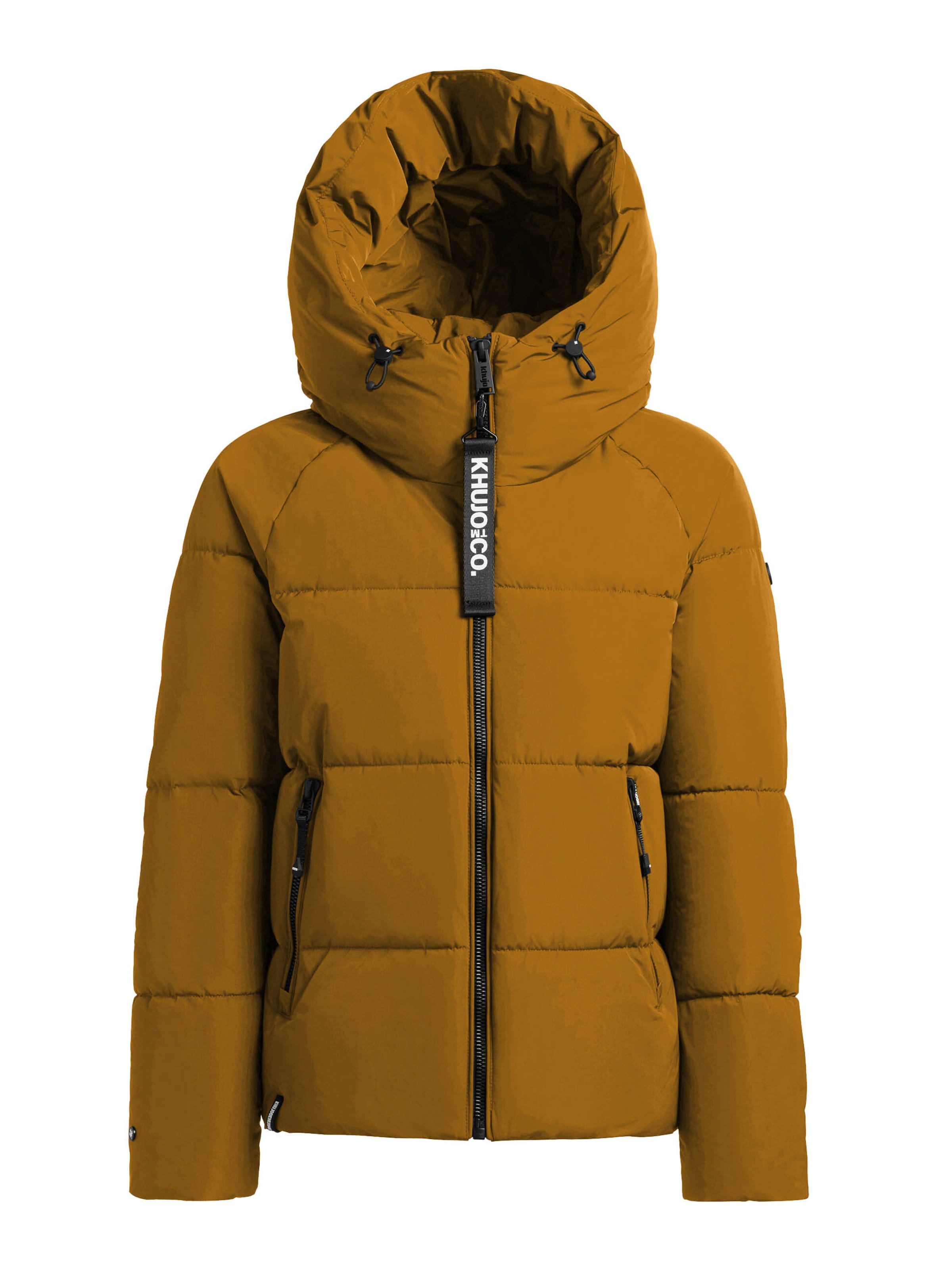 khujo Jacke 'Ono2' in Gelb: Vorderseite